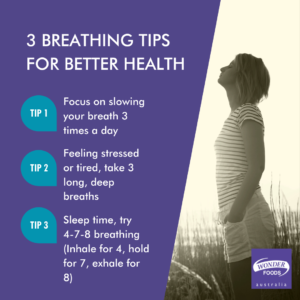 Breathing to help reduce stress and overwhelm