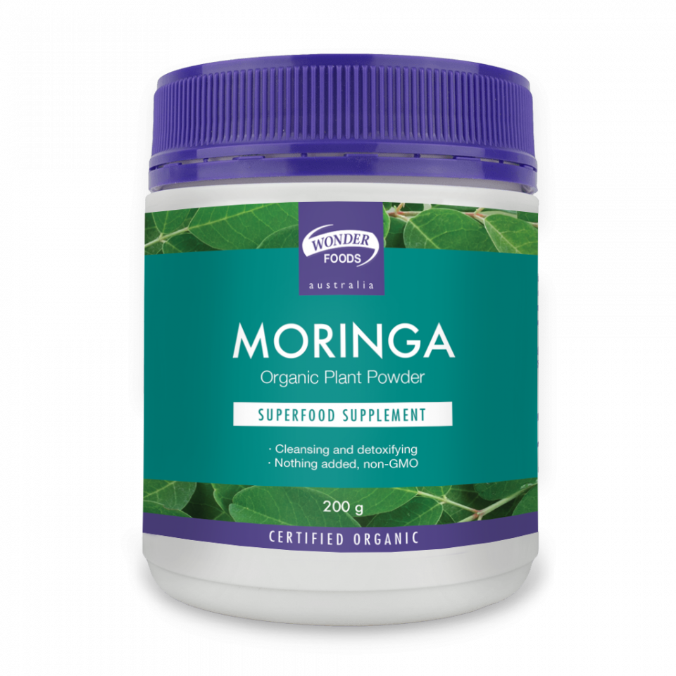 Wonder Foods Organic Moringa Powder 200g