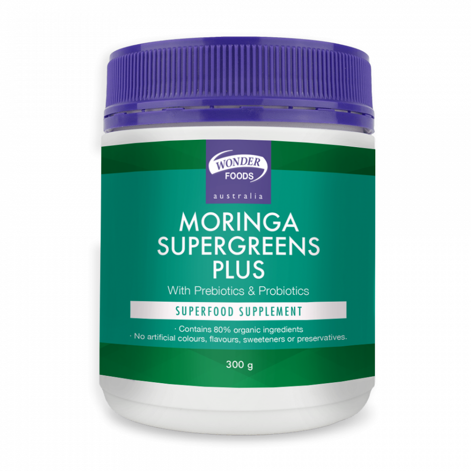 Wonder Foods Moringa Supergreens Plus